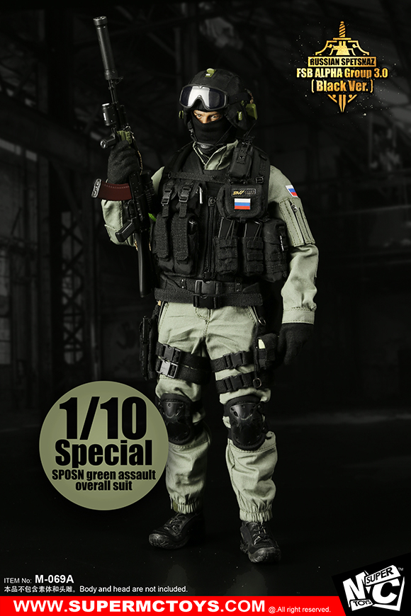SUPERMCTOYS M-069A / M-69B Russian Spetsnaz - FSB Alfa Group 3.0