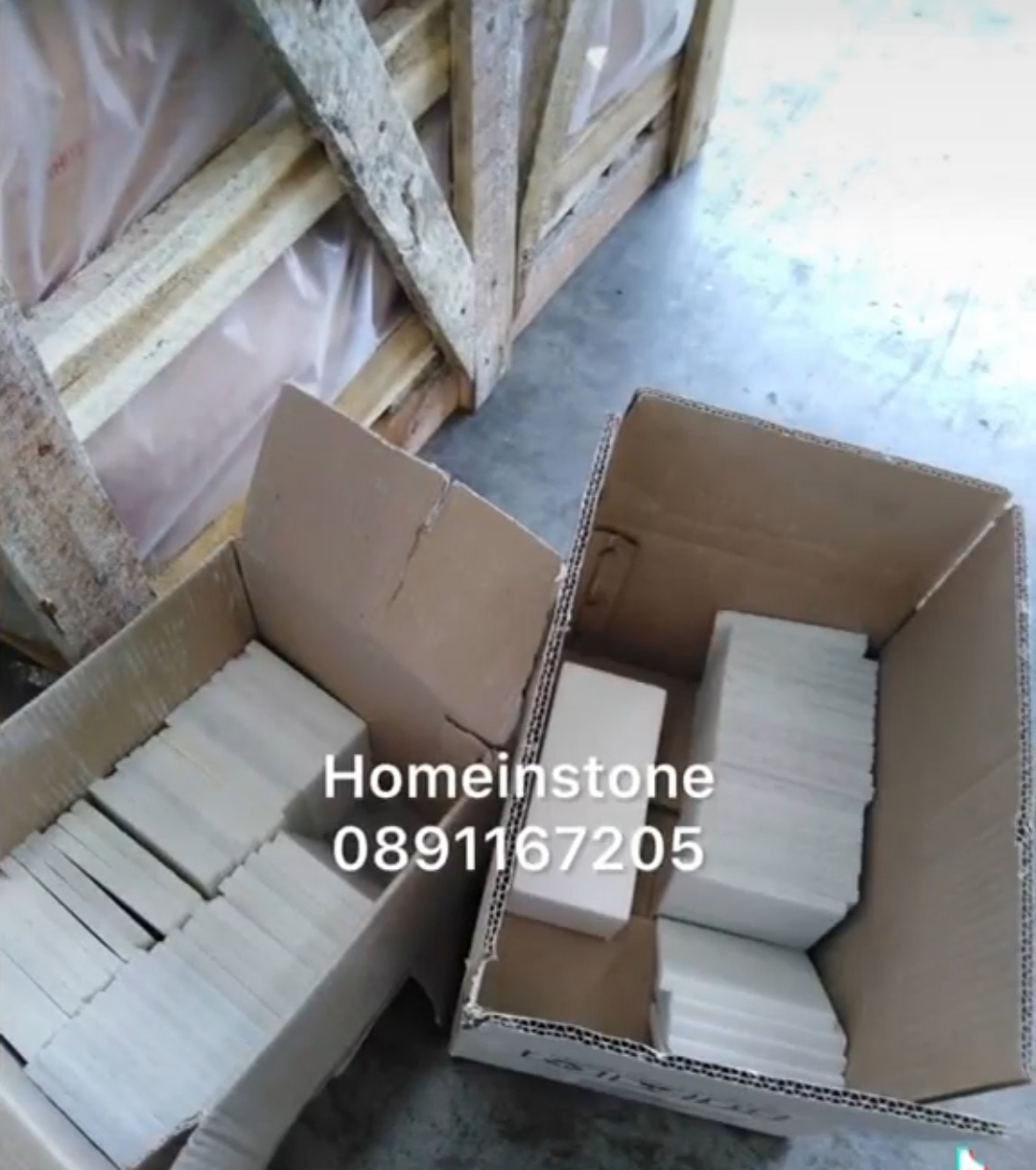 หินปูสระว่ายน้ำสีขาวบริสุทธิ์ white quart สินค้าพร้อมส่ง