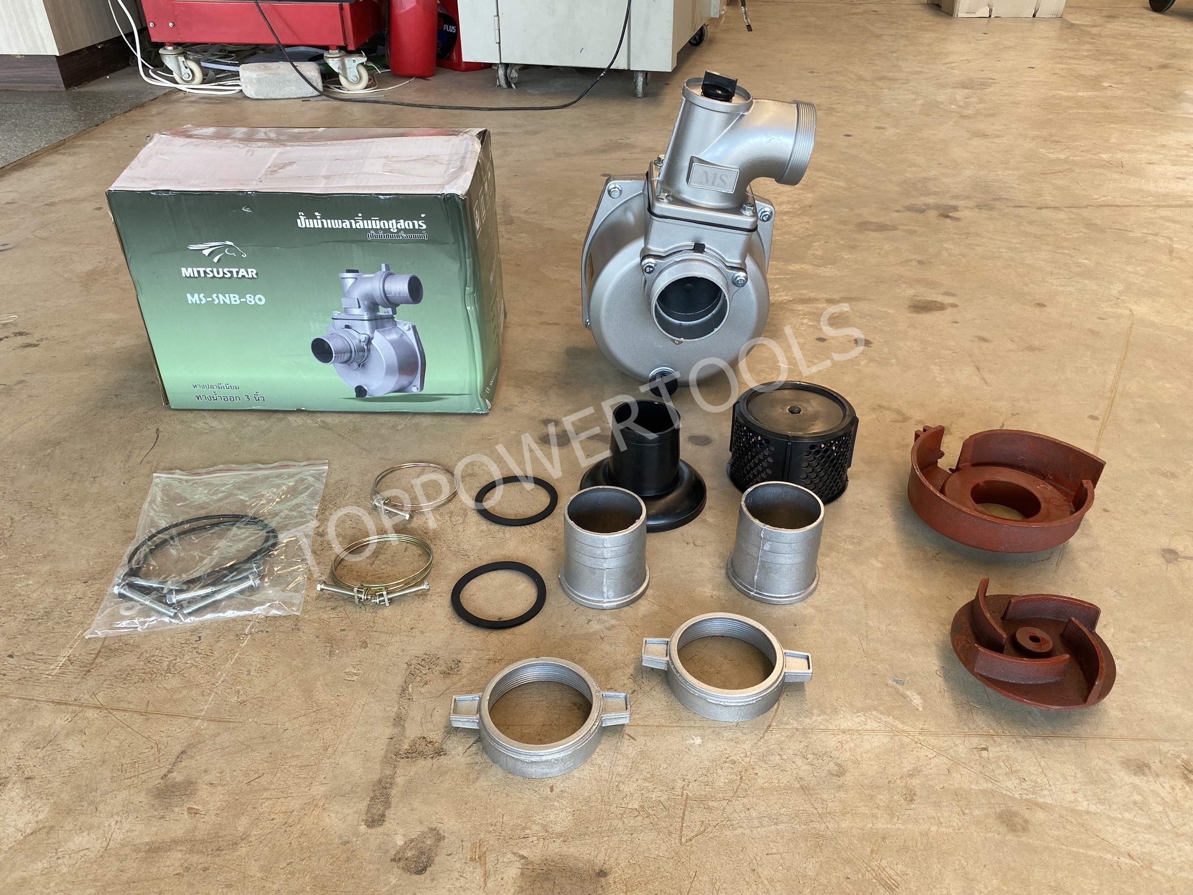 ปั๊มชนเครื่อง 3'' MS-SNB-80 MITSUSTAR