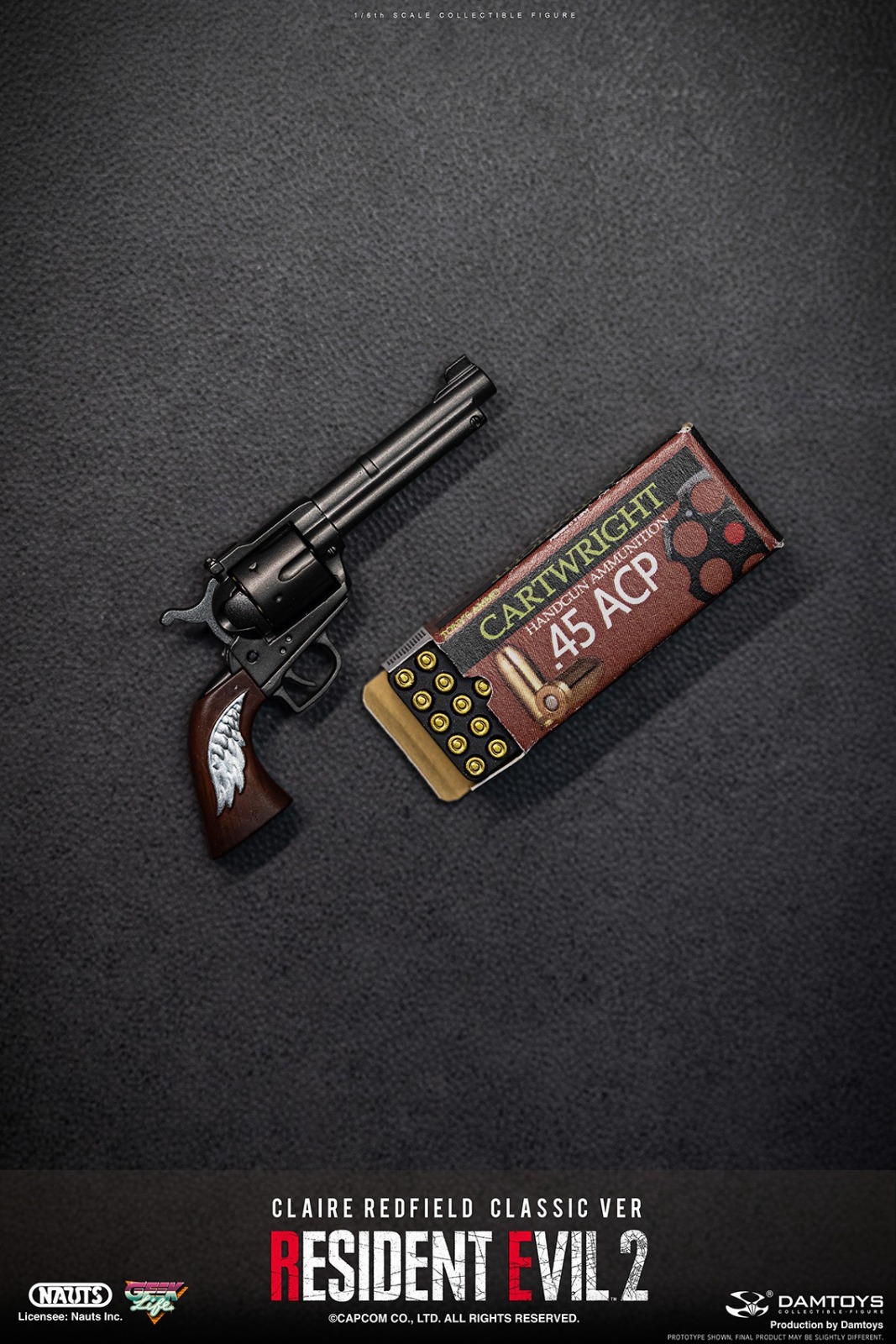 DAMTOYS DMS038 1/6 RESIDENT EVIL 2 - CLAIRE REDFIELD (CLASSIC VER)