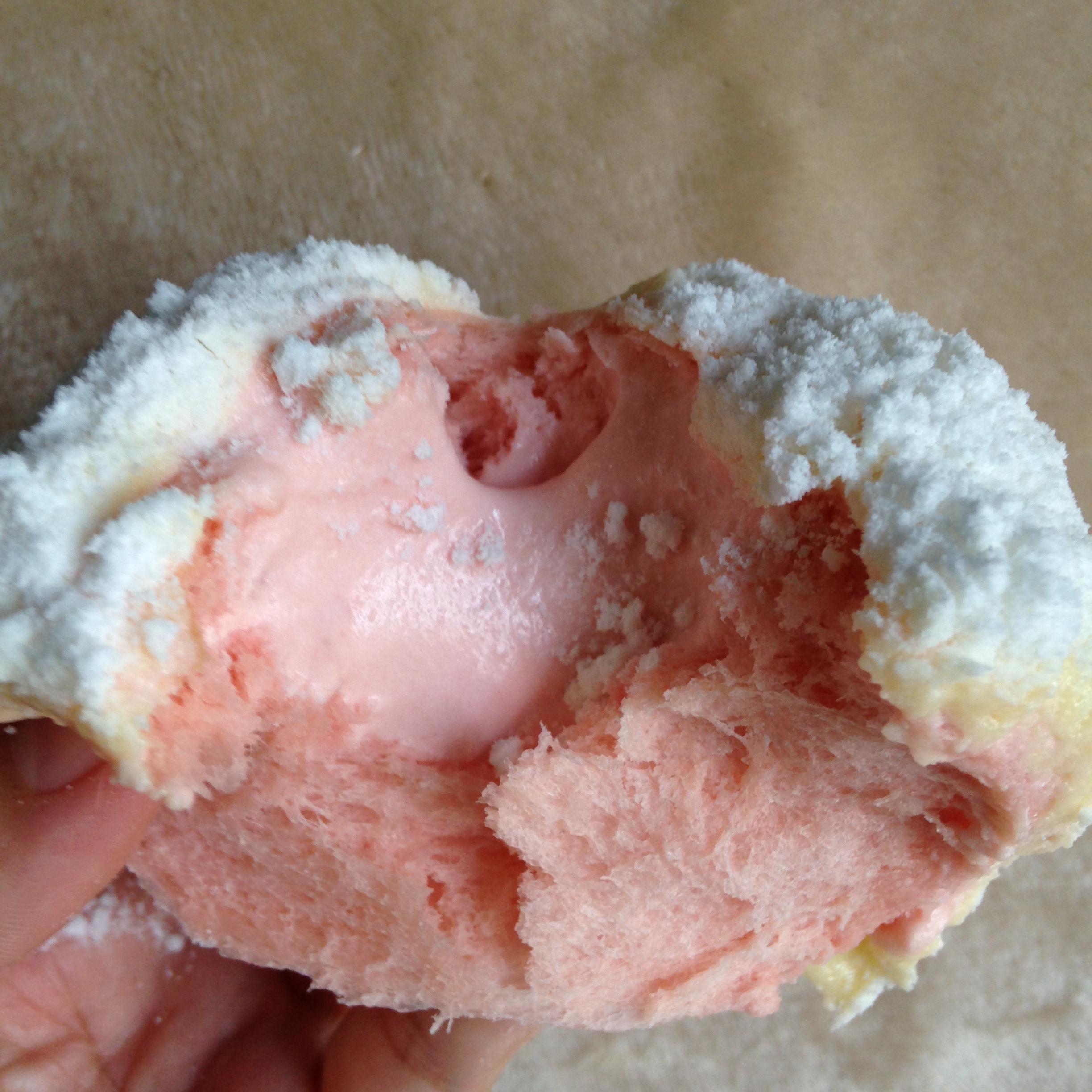 🍞ปังนมสดฮอกไกโด - รสครีมนมชมพู 🍞 Hokkaido Milk Bread - Pink Milk Cream