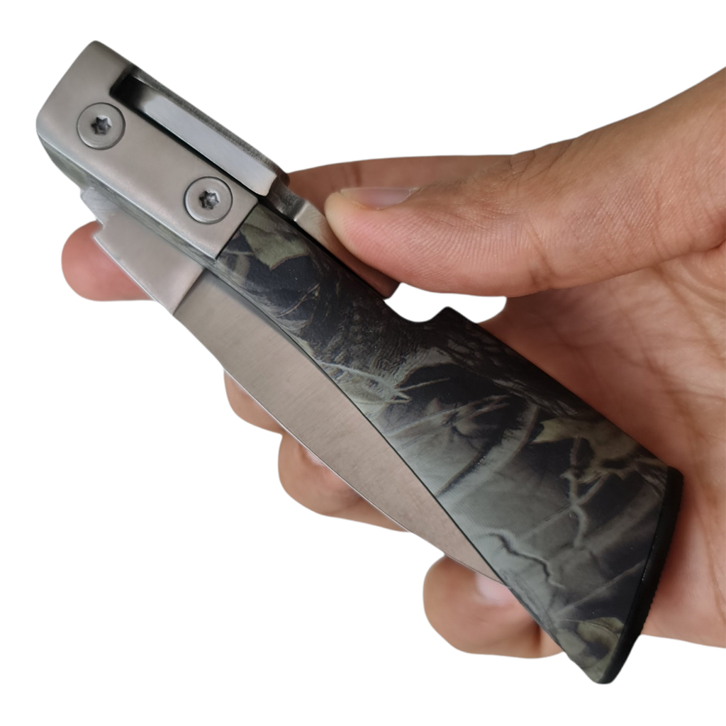 มีดพับ SW ขนาด 8 นิ้ว (20.4 ซม.) ด้ามมีดลายพราง