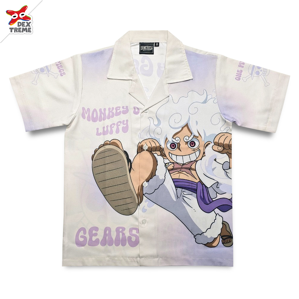 เสื้อฮาวายวันพีซ Hawaii Kids One Piece GEAR5