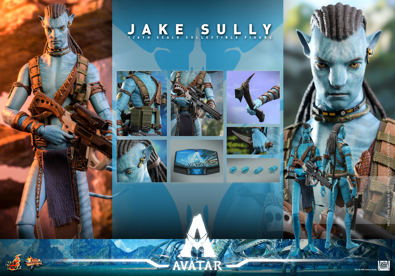 Hot Toys MMS683 1/6 Avatar: The Way of Water - Jake Sully