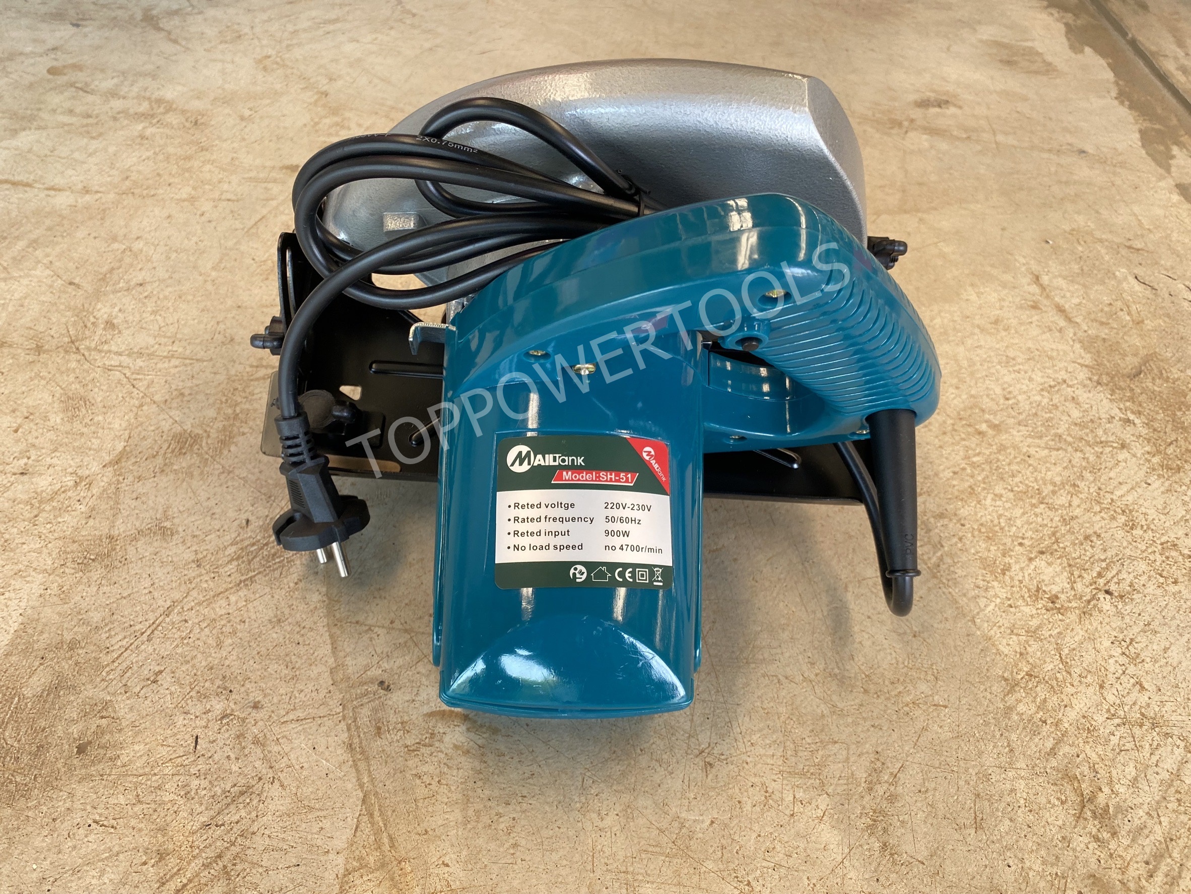 เลื่อยวงเดือน 7" SH-51 MAILTANK สีฟ้า