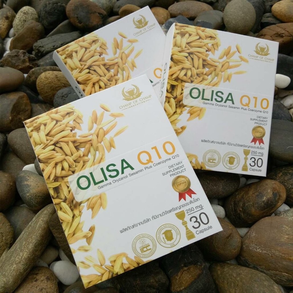 ช่วยให้นอนหลับลึก ปรับสมดุลฮอร์โมน Olisa Q10 (โอลิซา คิวเท็น) ปริมาณ 30 แคปซูล
