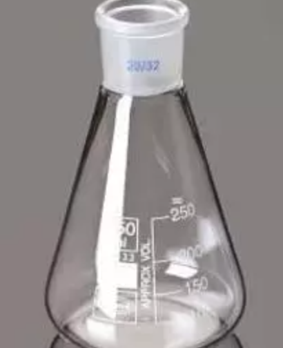 ขวดรูปชมพู่มีข้อต่อ Erlenmeyer Flask, Conical Flask with Joint 29/32