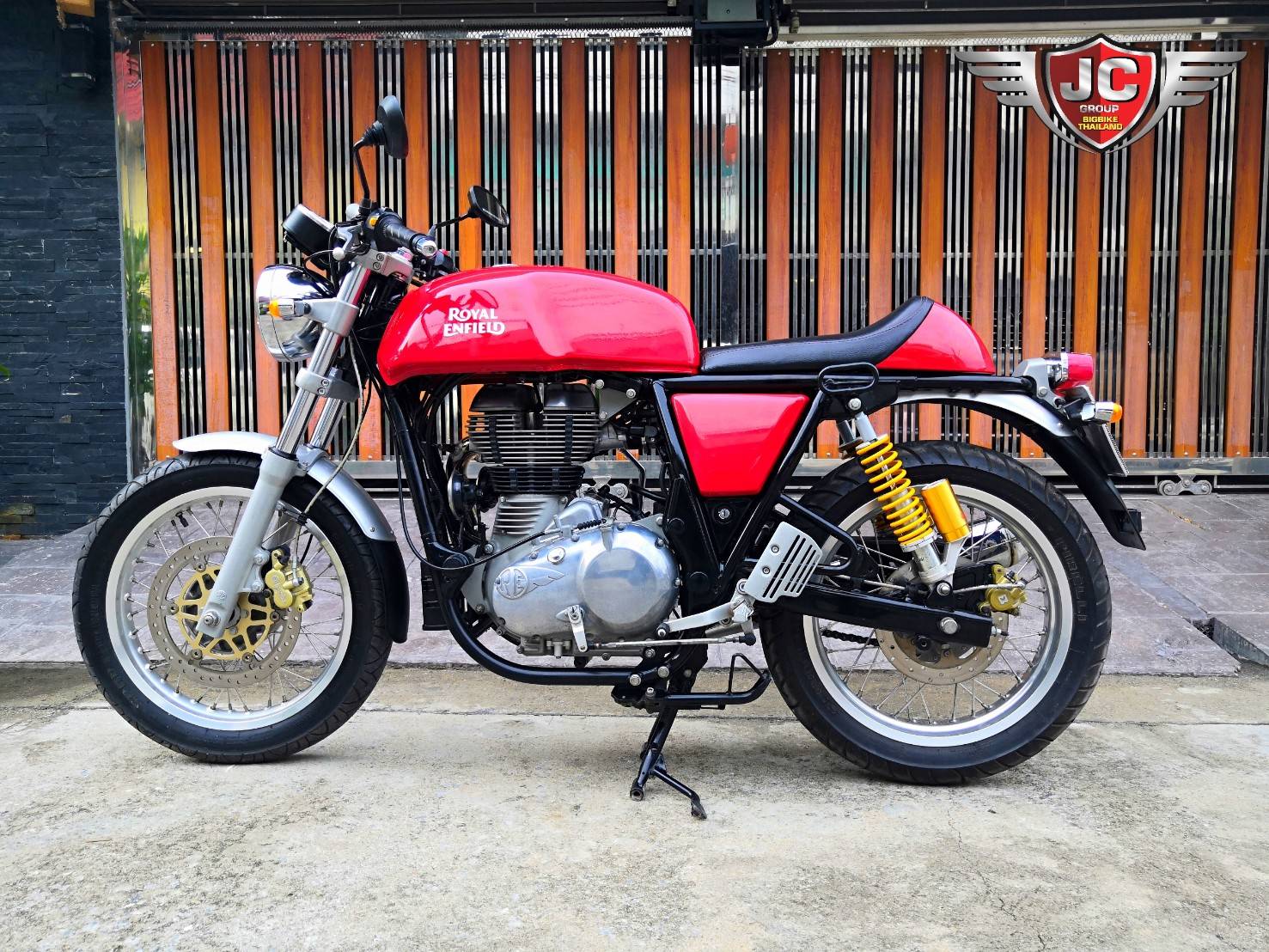 😘 Café Racer ก็มา 💨 #Royal Enfield Continental GT535 สายจอด ไมล์ท้ 1,xxxโล