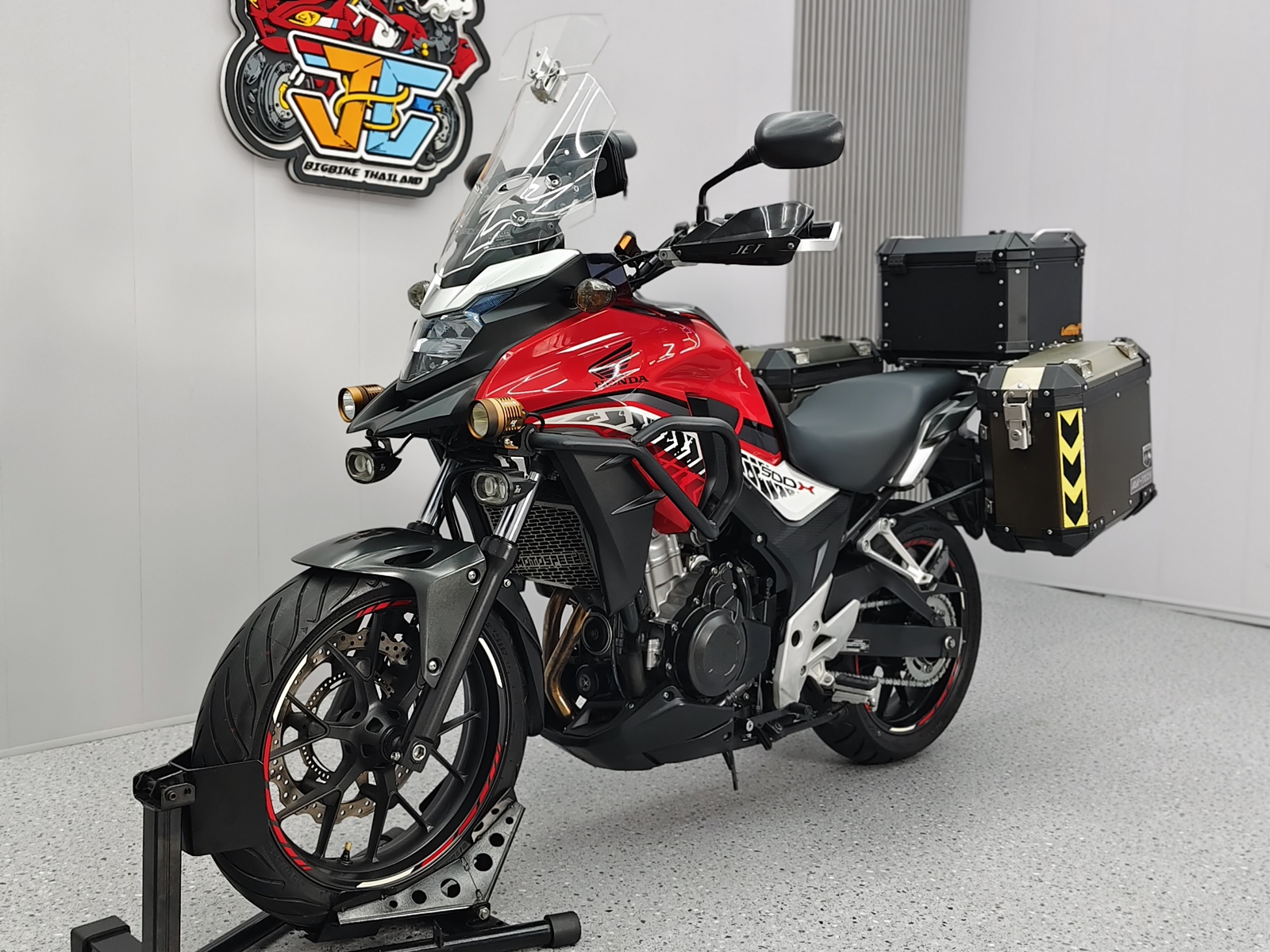 "สายทัวร์ริ่งแต่งจบงบไม่บานปลาย" HONDA CB500X ปลายปี 2015 เต็มยศพร้อมออกทริป 🏍️💨