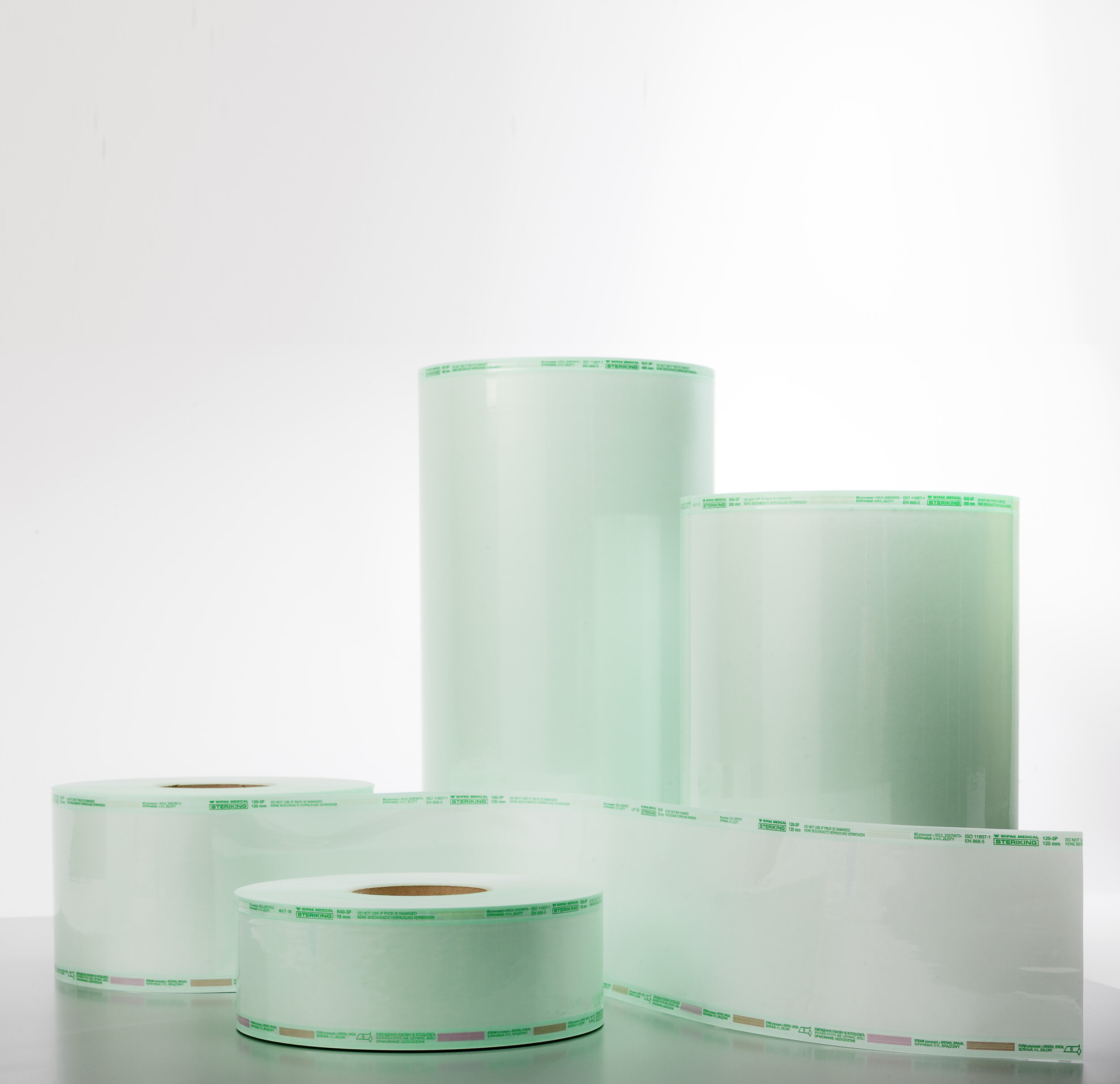 ซองบรรจุเวชภัณฑ์ปลอดเชื้อเรียบ (ยาว 200 เมตร/ม้วน) Flat Rolls