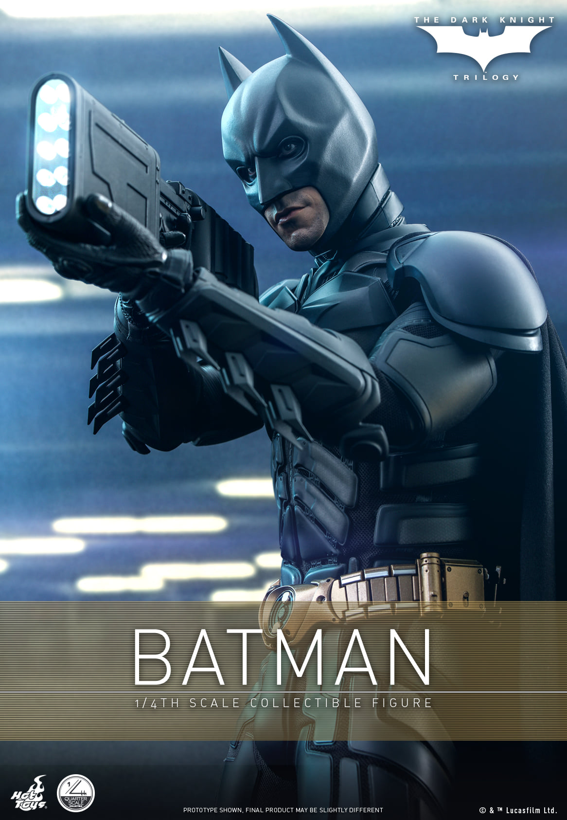 Hot Toys QS019 1/4 The Dark Knight Trilogy - Batman