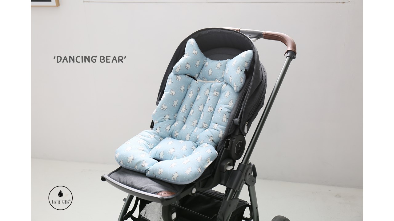 LITTLE SEEDS (ลิตเติ้ลซี๊ด) Stroller inner seat เบาะรองนั่งสำหรับรถเข็น คาร์ซีท และเก้าอี้โยก