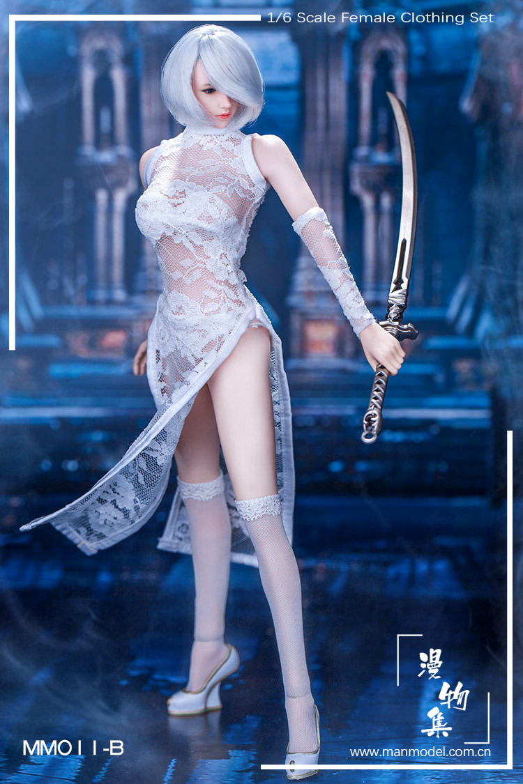 Manmodel MM011C 2B Lace Cheongsam (Red)