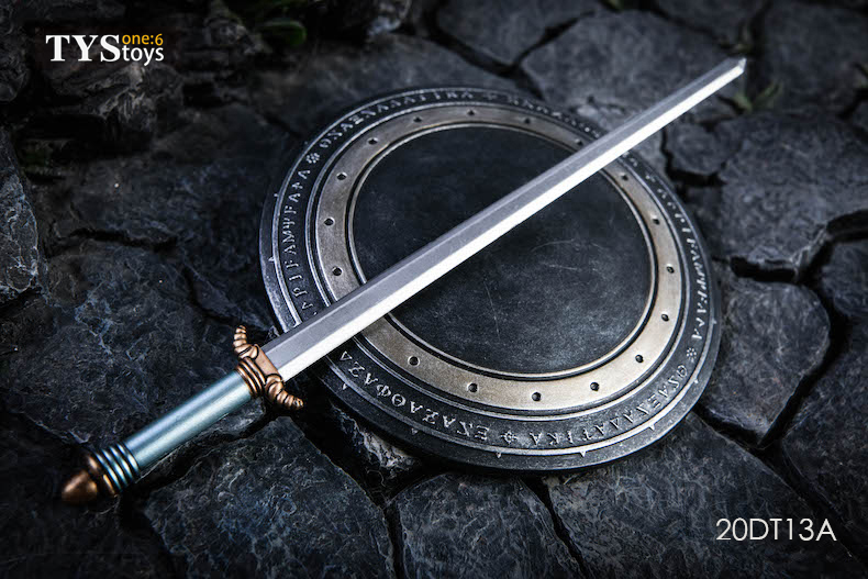 TYSTOYS 20DT13A 1/6 Sword and Shield Sliver