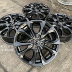 ล้อแม็ก Mazda 2 Skyactiv ขอบ 15 สีดำ มิดไนท์ สภาพสวย