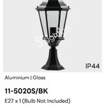 โคมไฟหัวเสา 11-5020S/BK