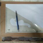 กระดานเขียนแบบ A4 DIY
