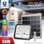 FLOOD LIGHT SOLAR CELL รุ่น JD-995 IP67 LED 50w แสงขาว