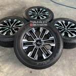 ✨ล้อแม็ก✨Mitsu Pajero รุ่นใหม่ ขอบ 18 ดำหน้าเงา พร้อมยาง 265-60-18 Bridgestone💥ปี 22💥