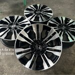 ✨ล้อแม็ก✨Honda City ก้านคู่ ขอบ 16 สีดำหน้าเงา💖สวยกริ๊บ💖