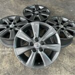 ✨ล้อแม็ก✨5รู100✨Toyota Altis ขอบ 15 สีเทา💖สวยกริ๊บ💖