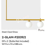 โคมไฟ 2-GLAM-P2039/2