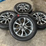 ✨ล้อแม็ก✨Mazda 2 Skyactiv ขอบ 15 สีเทา พร้อมยางใหม่💯185-65-15 Dunlop♨️ปี 24♨️