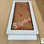 โคมฝังฝ้าหน้าอะคริลิค สีใส 2in1 2x18w /A87%