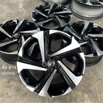 ✨ล้อแม็กป้ายแดง✨5รู100✨Toyota Yaris Cross รุ่นใหม่ล่าสุด ขอบ 17 ดำหน้าเงา💖สวยกริ๊บ💖