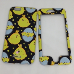 เคสคูทิส (Kutis) ไอโฟน6,6S(ลายลูกเจี๊ยบออกจากไข่สีดำ)