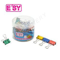 คลิ๊บหนีบ สีเมทัลลิค(เงา) แพ็คกระป๋อง อีซี่ E’SY 1กระป๋อง