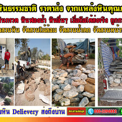 จัดสวนหินข้างบ้าน