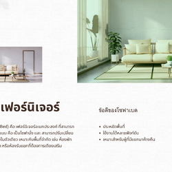 เฟอร์นิเจอร์อเนกประสงค์ โซฟาเบด (Sofa Bed) ปรับเปลี่ยนเป็นเตียงนอนได้
