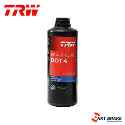 น้ำมันเบรค TRW DOT4 ขนาด 0.5 ลิตร