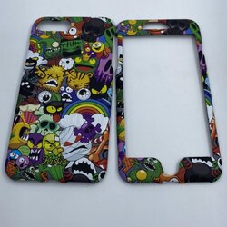 เคสคูทิส(Kutis)เคสไอโฟน7พลัส,8พลัส(ลายรวมมอนส์เตอร์)มาใหม่ เคสประกบหน้า-หลัง เคสเรืองแสง เคสลายวินเทจ ร้านSuperhero Klongthom