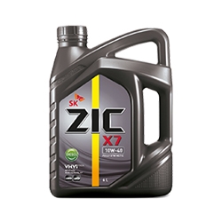 น้ำมันเครื่อง ZIC X7 10W-40 ขนาด 6+1 ลิตร (Diesel)