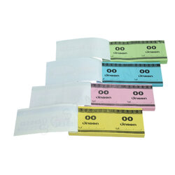 บัตรรถเล่มเล็ก เลข 2หลัก แพ็ค 10เล่ม