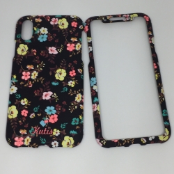 เคสคูทิส (Kutis) ไอโฟนX,XS (ลายดอกไม้ สีพื้นหลังสีดำ)มาใหม่ๆ