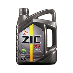 น้ำมันเครื่อง ZIC X7 5W-30 ขนาด 6+1 ลิตร (Diesel)