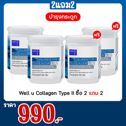 Well u Collagen Type II ซื้อ 2 แถม 2
