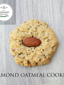 🍪 🌾🌰ALMOND OATMEAL COOKIES 🎅 🎄คุ้กกี้อัลมอนด์ข้าวโอ๊ต - CKH (ราคาต่อชิ้น) #ของขวัญปีใหม่ #คุ้กกี้เพื่อสุขภาพ #แคลรอรี่ต่ำ
