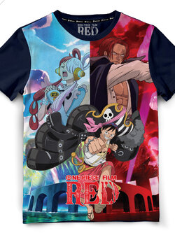 เสื้อวันพีซ One Piece Film Red
