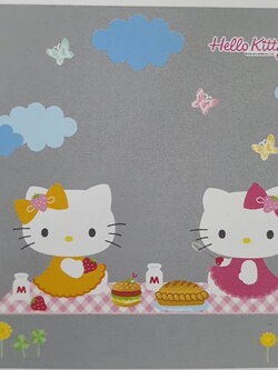 KS-58349 สติกเกอร์คิตตี้ปิคนิค Hello Kitty Picnic ขนาดแผ่น 50x70cm