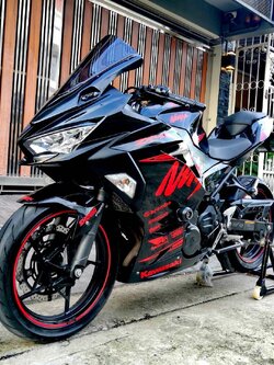 Kawasaki Ninja400 จดปี 2018 ทรงโคตรดี🤘แต่งรอบคันพร้อมหล่อ‼️