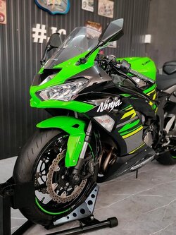 💥 โปรวอนออกทริปเกิ้น....ออกรถ ⭕ บาทยังมี ⁉️ Kawasaki ZX6R จดปี 2021 โมเดล 2019 มือเดียวราคาดีย์