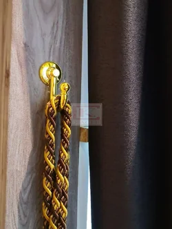 ตะขอเกี่ยวสายรวบม่าน ตะขอแขวน ตะขอม่านตัวยู หัวกลม สีเงิน-สีทอง