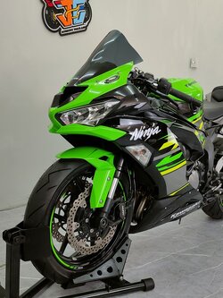 ขอแค่เครดิตปกติ...จัดไปใช้เงิน ⭕ บาท‼️ KAWASAKI ZX6R รถบ้านมือเดียว จดปี2020 ยางใหม่พร้อมใช้