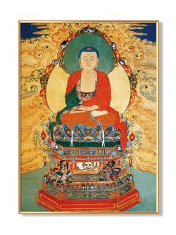 #ภาพวาดทังก้า(Thangka)ภาพวาดทิเบต ทังก้า มันดาลา พุทธศิลป์ชั้นสูง