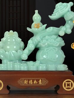 คทายู่อี่หยกเรียกทรัพย์ เครื่องประดับปรับฮวงจุ้ยเสริมความมั่งคั่งร่ำรวย