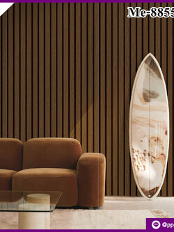 ลายไม้ระแนง สีน้ำตาลกลาง ME 88551-2